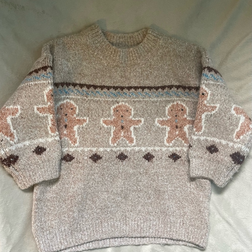 Next Gingerbread Toddler Sweater Size 2/3T